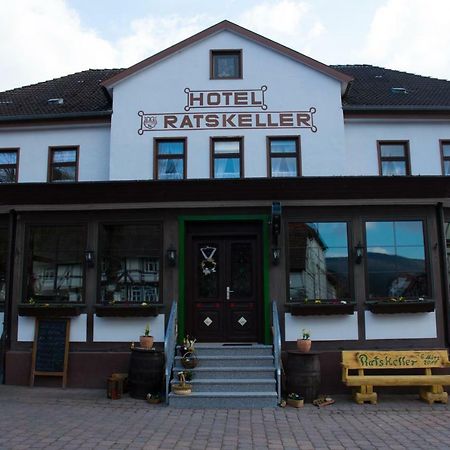 Hotel Ratskeller Neustadt Exteriör bild