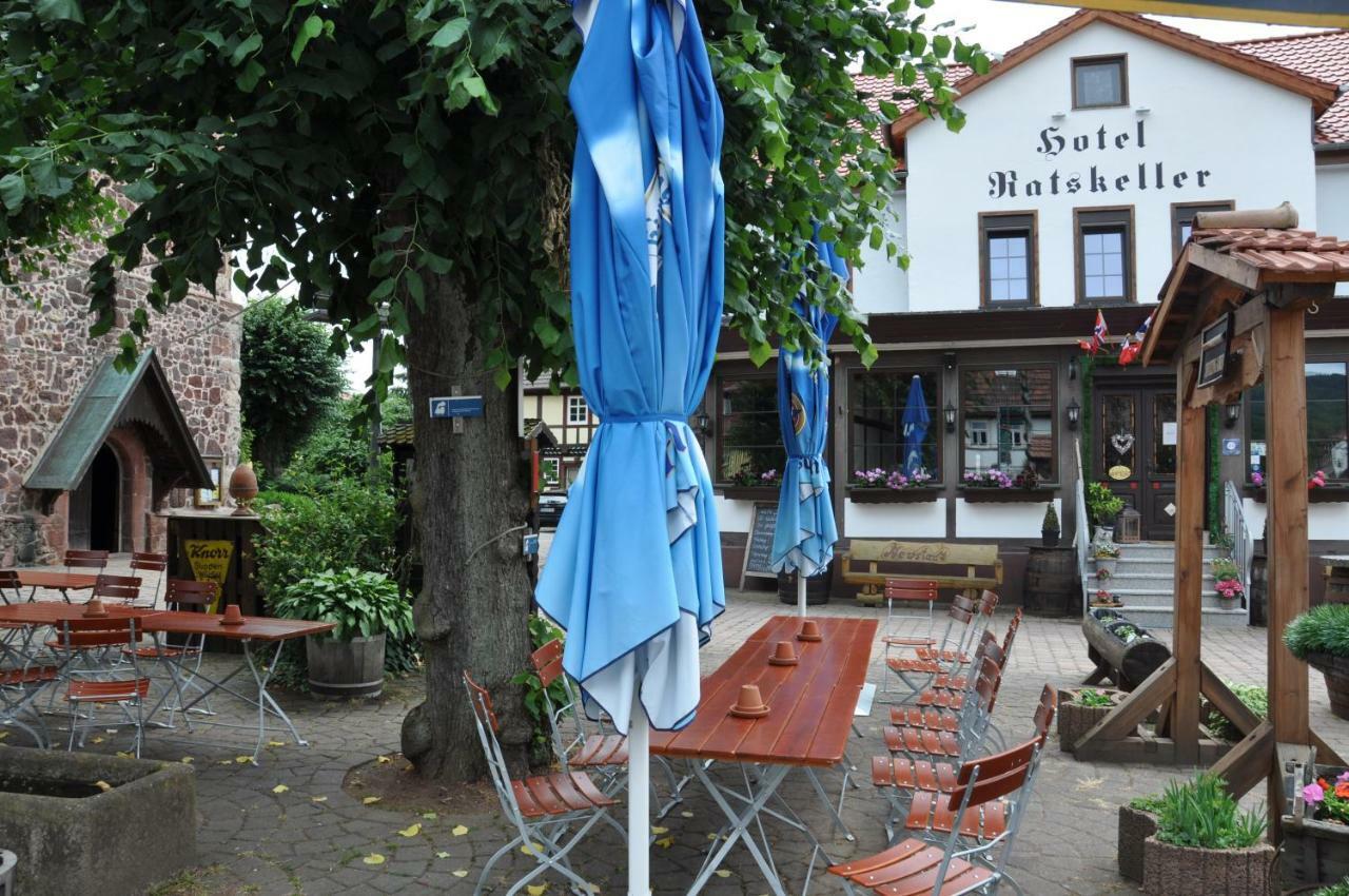 Hotel Ratskeller Neustadt Exteriör bild